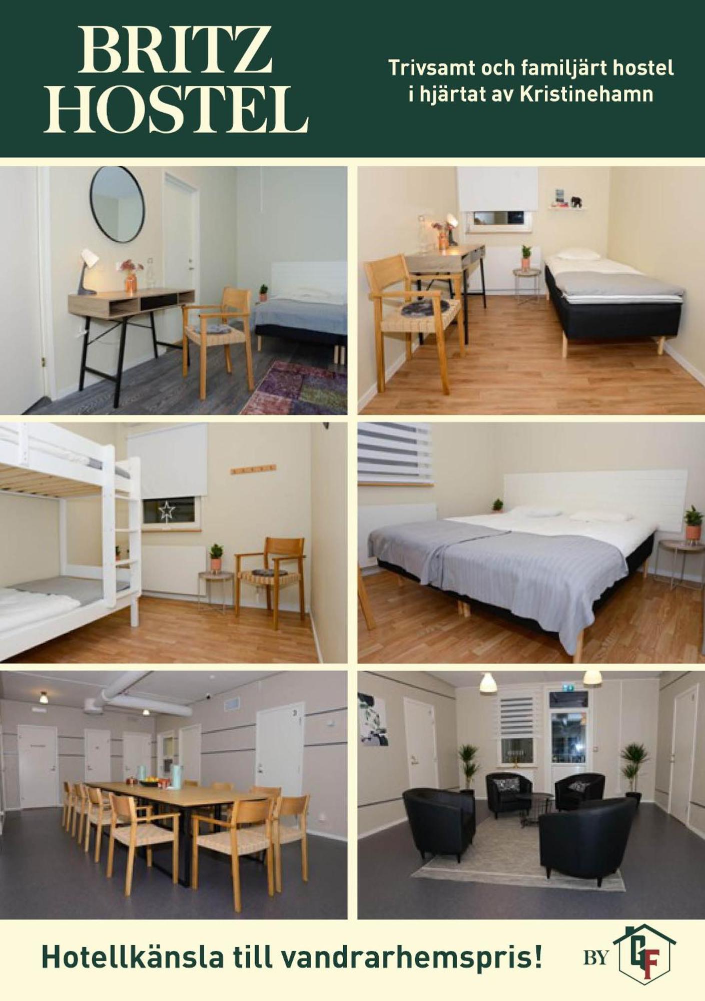 Britz Hostel Kristinehamn Buitenkant foto